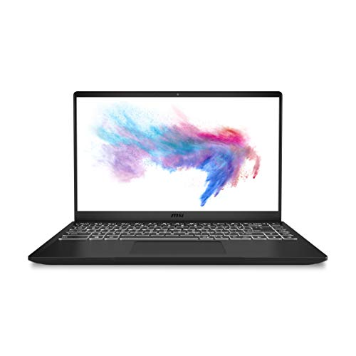 MSI Modern 14 Thin and Light Daily Laptop: 14″ FHD 1080p, i5-10210U, UMA, 8GB, 256GB SSD, Win10PRO, Carbon Gray (B10MW-285)