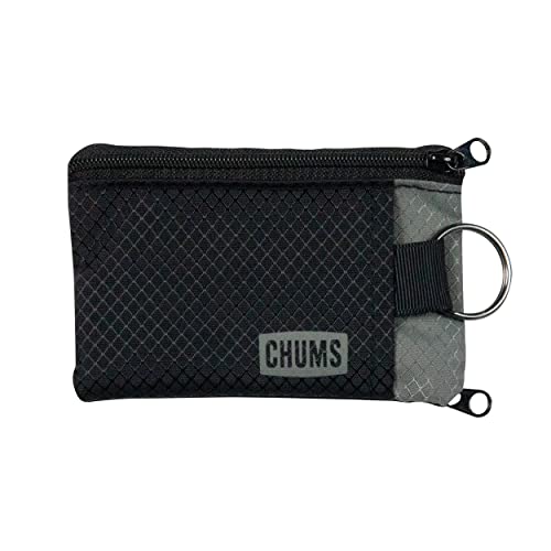 Chums Surfshort Wallet, Black/Gray