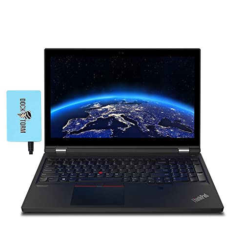 Lenovo ThinkPad P15 Workstation Laptop (Intel i9-10885H 8-Core, 64GB RAM, 4TB PCIe SSD, Quadro T2000, 15.6″ Full HD (1920×1080), Fingerprint, WiFi, Bluetooth, Webcam, Win 11 Pro) with Hub