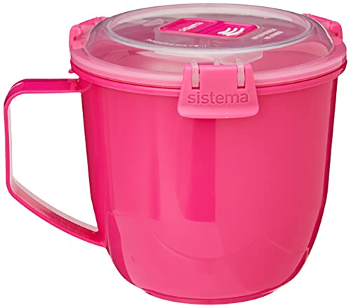 Sistema To Go Collection Soup Mug, Large, 1 Count, Colors may vary.