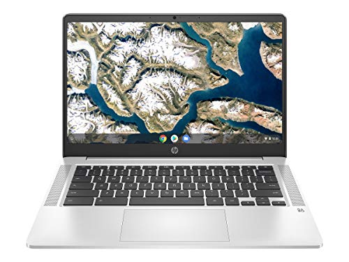 HP 14″ HD Notebook Intel N4000 1.1 GHz, 4GB Memory, 32GB eMMC Chrome OS 14A-NA0642CL (Renewed)