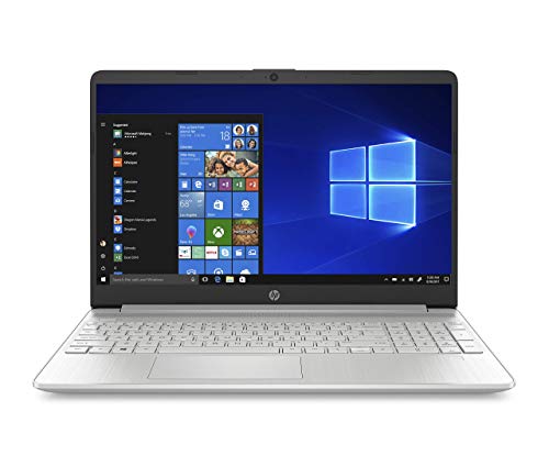 HP 15-Inch HD Touchscreen Laptop, 10th Gen Intel Core i5-1035G1, 8 GB SDRAM, 512 GB Solid-State Drive, Windows 10 Home (15-dy1020nr, Natural Silver), 15-15.99 inches (Renewed)