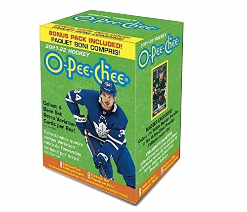 2021-22 NHL O-Pee-Chee OPC Hockey Factory Sealed Blaster Box 72 Cards made by Upper Deck 9 Packs of 8 Cards per Pack. Look for Rookie Cards from an amazing rookie class such as Trevor Zegras, Jeremy Swayman, Cole Caufield, Spencer Knight, Alex Newhook, Qu | The Storepaperoomates Retail Market - Fast Affordable Shopping