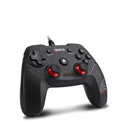 TOPSTYLE PC Controller Wired Controller for PC Windows XP/7/8/10/PS3/Android/Steam/TV Box, USB 2.0 Controller, Plug and Play, Easy to Install