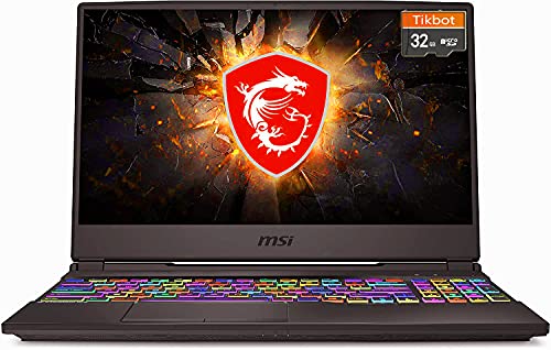 MSI GL65 Gaming Laptop: 15.6″ Display, Intel Core i5-10300H, NVIDIA GeForce GTX 1650, Wi-Fi 6,16GB RAM, 512GB NVMe SSD, Win10 (16GB RAM|512GB PCIe SSD)