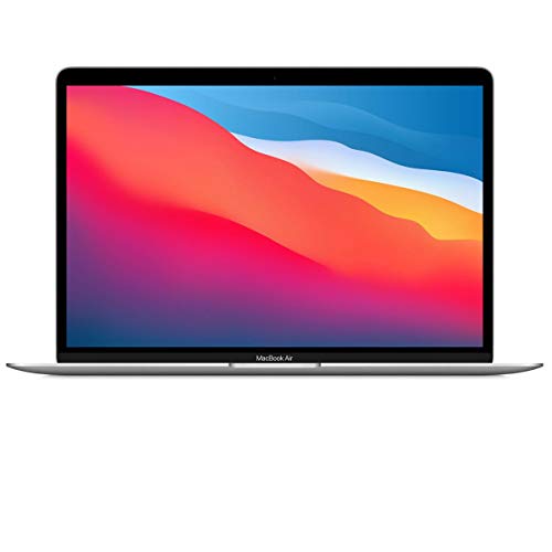 Apple MacBook Air 13.3″ with Retina Display, M1 Chip with 8-Core CPU and 7-Core GPU, 16GB Memory, 512GB SSD, Silver, Late 2020