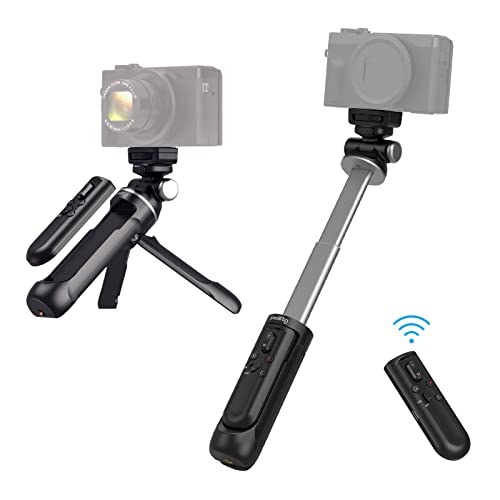 SmallRig SR-RG1 Extendable Remote Wireless Camera Shooting Grip, Vlogging Tripod Selfie Stick for Sony ZV-E10, RX100 VII, A6600, A6400, for Canon M50, G7X, Photo/Video/Zoom, YouTube TikTok – 3326