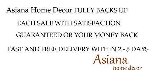 Asiana Home Decor Large Carved Wood Wall Panel. Floral Wood Carved Wall Decor. Size 35.5″x13.5″x0.5″ (Brown) | The Storepaperoomates Retail Market - Fast Affordable Shopping
