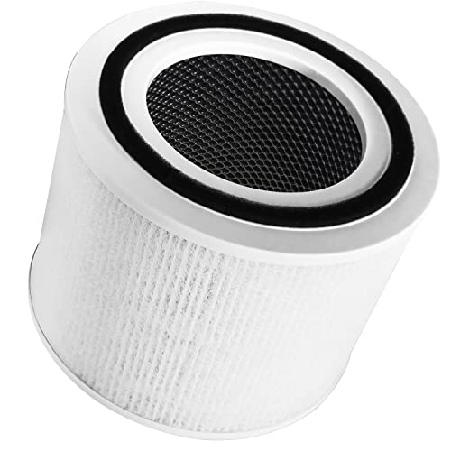 Improvedhand Core P350 Replacement Filter for Levoit Air Models, 3-in-1 Pre, H13 Activated Carbon Filtration System, Replace Part# Core P350-RF