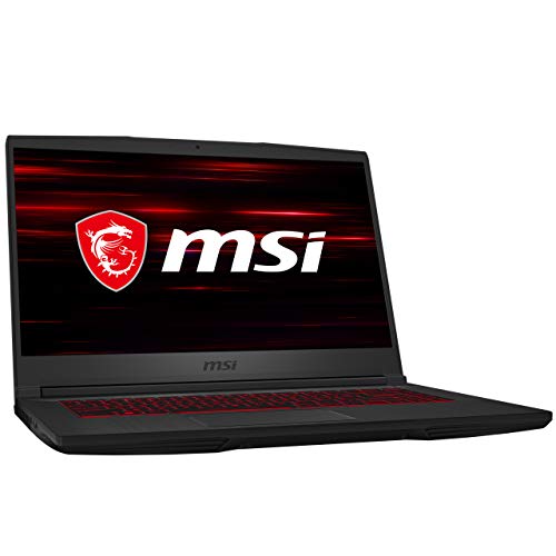 MSI GF65 Thin Gaming Laptop, IPS Thin-Bezel Gaming Display, Core i7-10750H, Wi-Fi 6, GTX 1660Ti, Win 10 Home, 8GB RAM, 512GB PCIe SSD