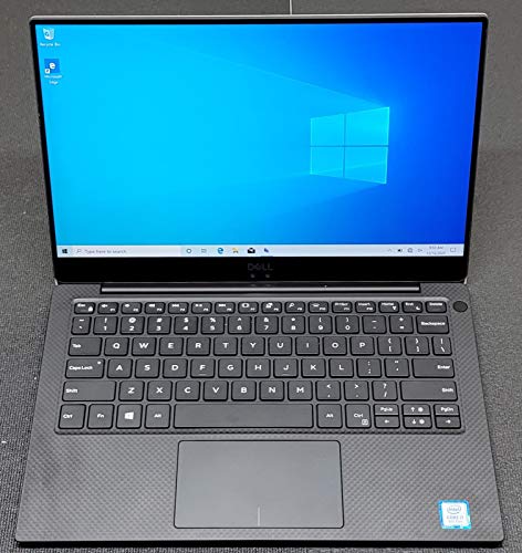 Dell XPS 13 9370 Laptop: Core i7-8550U, 13.3″ UHD 4K Touch Display, 256GB SSD, 8GB RAM, Fingerprint Reader, Backlit Keyboard, Windows 10 (Silver)
