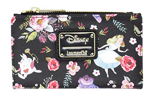 Loungefly X Disney Alice In Wonderland Floral Print Wallet | The Storepaperoomates Retail Market - Fast Affordable Shopping