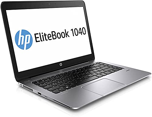 HP EliteBook Folio 1040 G2 Business Laptop, Intel Core i7-5600U 2.6 GHz 5th Generation, 8GB RAM, 512GB Solid State Drive, Windows 10 64 Bit, Renewed