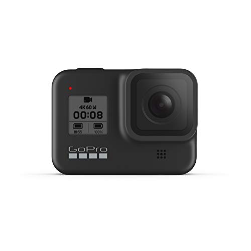 GoPro HERO8 Black – Waterproof Action Camera with Touch Screen 4K Ultra HD Video 12MP Photos 1080p Live Streaming Stabilization