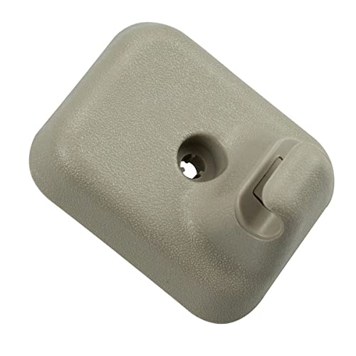 RLB-HILON Sun Visor Holder Retainer Clip AL3Z1504132AA Compatible with Ford F150 2009 to 2014 Year, Beige-Gray Color, 1PC