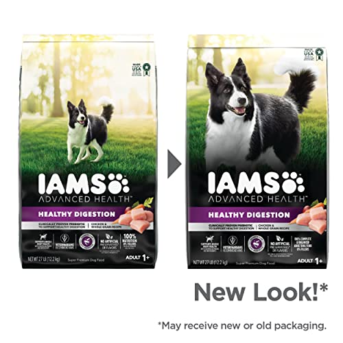 Iams Advanced Health Adult Healthy Digestion Dry Dog Food with Real Chicken, 27 lb. Bag | The Storepaperoomates Retail Market - Fast Affordable Shopping