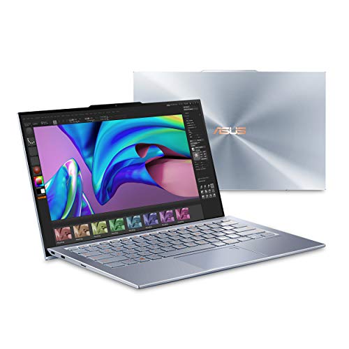 ASUS ZenBook S13 Ultra Thin & Light Laptop, 13.9” FHD, Intel Core i7-8565U CPU, GeForce MX150, 16GB RAM, 512GB PCIe SSD, Windows 10 Pro, Silver Blue, UX392FN-XS77