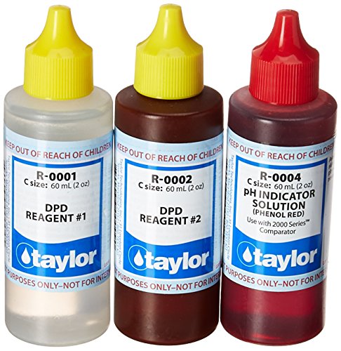 taylor Replacement Reagent Refill Kits – Basic Refill Kit – 2 oz.