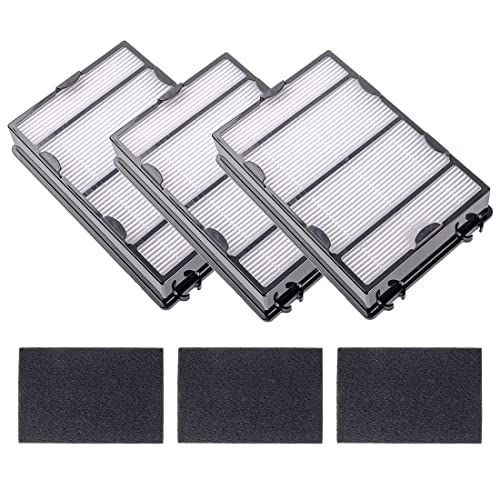 HAPF600 Replacement Filters Fit for Holmes HAP615 HAP625 HAP650 Hapf600 Filter B With 3 Pack Hepa Filter and 3 Carbon Filter