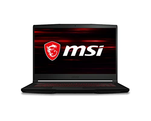 2022 MSI GF63 Thin 15.6” FHD Display Gaming Laptop – Intel i5-10300H 4 Cores – Nvidia GTX 1650 Max-Q 4GB – 32GB RAM DDR4 – 1TB M.2 SSD – WiFi 6 Type-C RJ-45 Windows 10 Pro w/ 32GB USB Drive, Black