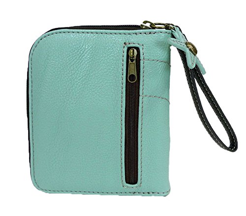 CHALA Zip Around Wallet, Wristlet, 8 Credit Card Slots, Sturdy Pu Leather -Turtle – Blue | The Storepaperoomates Retail Market - Fast Affordable Shopping