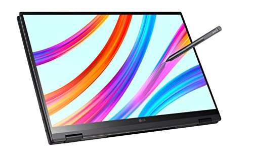 LG Gram Ultra-Light Laptop, 16″ WQXGA (2560 x 1600) IPS 16:10 2in1 Touch Display, Evo i7-1165G7, 21 Hr Battery Life, Stylus Pen, Wi-Fi 6, Thunderbolt 4, Fingerprint, Webcam (16GB RAM | 2TB PCIe SSD)