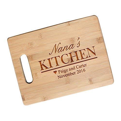 Personalized Moms Kitchen Gift Cutting Board for Mom Gifts, Grandma, Friend, Engraved Mother’s Day Gift, Christmas Gift – JS20