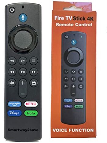 New Smartway2save Voice Remote Control L5B53G Compatible for Amazon Fire TV Cube 2nd Gen, Fire TV 3 Gen, Fire TV Stick 4k, Fire TV Stick Lite, Fire TV Stick 3rd Gen, Fire TV Cube 1st Gen and 2 Gen | The Storepaperoomates Retail Market - Fast Affordable Shopping