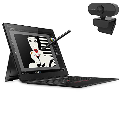 Lenovo ThinkPad X1 Tablet Gen 3 Business Laptop, 13″ QHD+ (3000 x 2000) 400 nits Touchscreen, Quad-Core i7-8650U up to 4.2GHz, 8GB RAM, 2TB PCIe SSD, Win10 Pro, ThinkPad Pen Pro, External Webcam