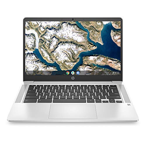 HP 2020 Flagship 14 Chromebook Laptop Computer 14″ HD SVA Anti-Glare Display Intel Celeron N5000 Processor 4GB DDR4 64GB eMMC Backlit WiFi Webcam Chrome OS