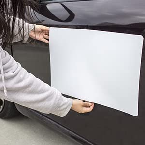 Blank Magnet Sheets Roll 24-inches Wide – .30mil Flexible, Printable, White Vinyl Surface – Safe on Vehicles, Cuts Easily for DIY craft projects (3 Ft. Roll) | The Storepaperoomates Retail Market - Fast Affordable Shopping