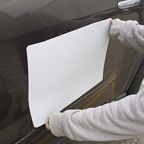 Blank Magnet Sheets Roll 24-inches Wide – .30mil Flexible, Printable, White Vinyl Surface – Safe on Vehicles, Cuts Easily for DIY craft projects (3 Ft. Roll) | The Storepaperoomates Retail Market - Fast Affordable Shopping