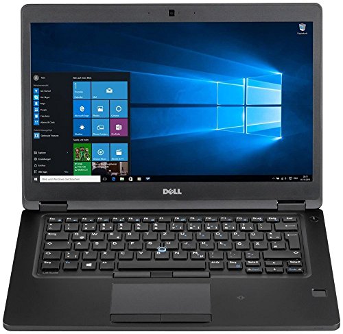 Dell Latitude 5480 14in Notebook, Full-HD Touchscreen, Intel Core i5-6300U Dual-Core, 16GB DDR4, 256GB Solid State Drive, 802.11ac, Backlit Keyboard, Bluetooth, Win10Pro (Renewed)
