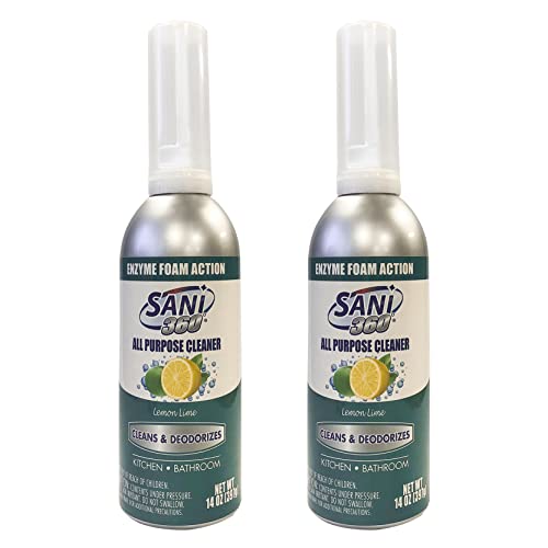 SANI 360° Sani Sticks All Purpose Cleaner, Enzyme Foam for Household Cleaning