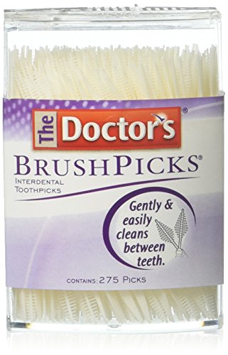 The Doctor’s BrushPicks Interdental Toothpicks, 275 pieces per Pack (1-Pack)