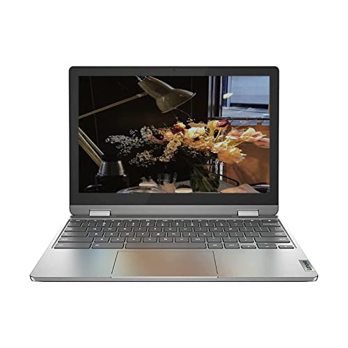 Lenovo Flex 3 11.6″ HD (1366 x 768) 2-in-1 Chromebook Laptop, Mediatek MT8183 up to 1.6 GHz, 4GB DDR4, 32GB eMMC, Webcam, Bluetooth, Chrome OS, EAT 64GB SD Card, Arctic Grey