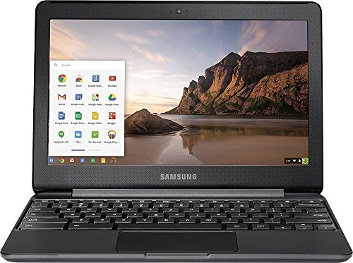 SAMSUNG 11.6″ Chromebook with Intel N3060 up to 2.48GHz, 4GB Memory, 16GB eMMC Flash Memory, Bluetooth 4.0, USB 3.0, HDMI, Webcam, Chrome Operating System, Black