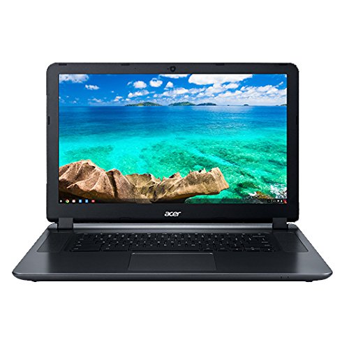 Acer Flagship CB3-532 15.6inch HD Premium Chromebook – Intel Dual-Core Celeron N3060 up to 2.48GH.z, 2GB RAM, 16GB SSD, Wireless AC, HDMI, USB 3.0, Webcam, Chrome OS (Renewed)