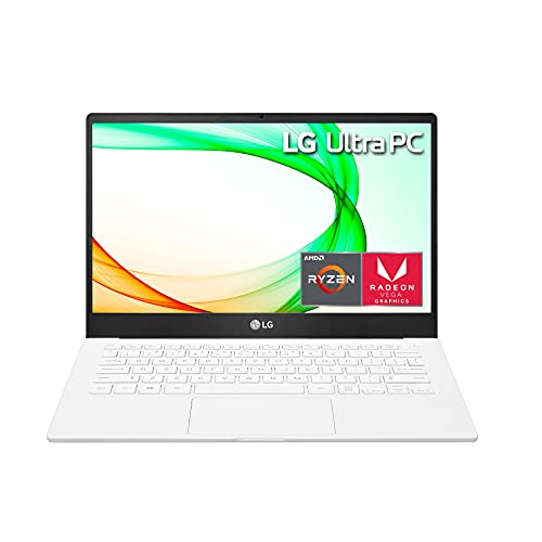 LG Ultra PC 13U70P – 13″ Full HD (1920×1080) IPS Ultra-Lightweight Laptop, Ryzen 7 4700U CPU, AMD Radeon Graphics, 16GB RAM, 256GB SSD, 14.5 Hours Battery, White – 2021
