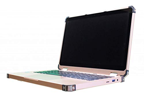 Emerald Computers Rugged Laptop with I5-8250U Quad Core, 8 Thread CPU, 16GB RAM512GB SSD, inch 1080p Screen, Tenacious Model in, 13.3, Rose Gold