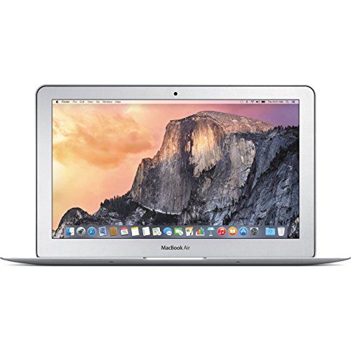 Apple MacBook Air MJVM2LL/A Intel Core i5-5250U X2 1.6GHz 4GB 128GB, Silver (Renewed)