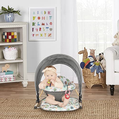 Dream On Me Snug N’ Play Floor Seat and Canopy, Lion Head | The Storepaperoomates Retail Market - Fast Affordable Shopping