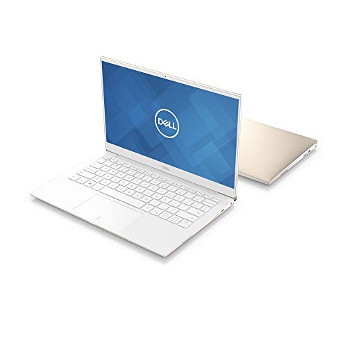 Dell New XPS13, XPS9380-7885GLD-PUS, Intel Core i7-8565 (8MB Cache, up to 4.6GHz), 8GB 2133Hz RAM, 13.3″ 4K Ultra HD (3840×2160) InfinityEdge Touch Display, 256GB SSD, Fingerprint Reader, Gold