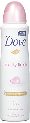 Dove Deodorant & Anti-Perspirant, 150Ml=5.07Oz / Each (Pack of 6), 0% Alcohol, 24-48 Hr Protection (Beauty Finish)