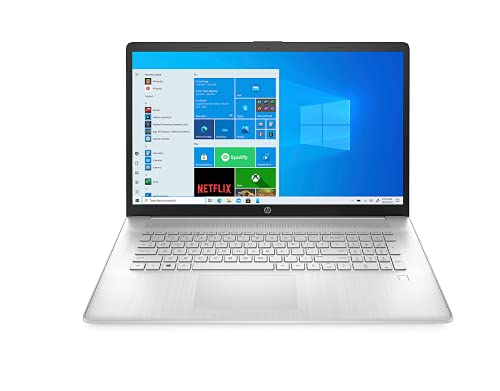 HP Laptop, 17.3” HD Touchscreen, AMD Athlon Gold 3150U Processor up to 3.3 GHz, 16GB DDR4 Memory, 512GB SSD, Webcam, Wireless-AC, Bluetooth, Type-C, HDMI, Windows 10, Silver, (cp0076nr)