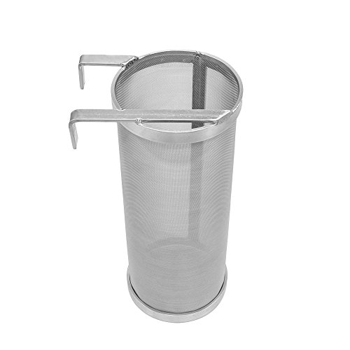 4 x 10in Hop Spider 300 Micron Mesh Stainless Steel Hop Filter Strainer for Home Beer Brewing Kettle