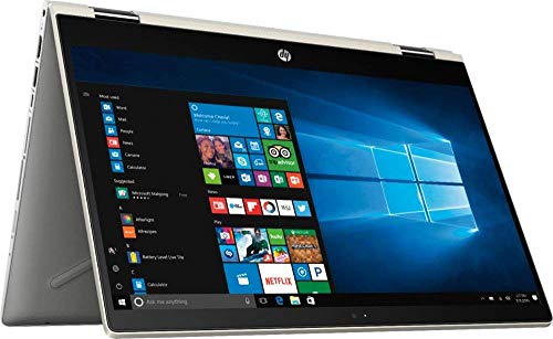 HP Pavilion X360 2-in-1 2019 Flagship 14″ Full HD IPS Touchscreen Laptop/Tablet, Intel Quad-Core i5-8250U 8GB DDR4 128GB SSD 802.11ac Bluetooth 4.2 Fingerprint Reader Backlit Keyboard Win 10