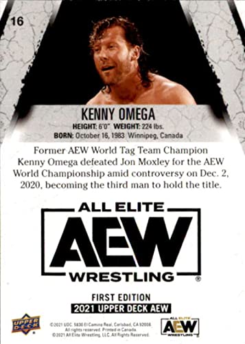 2021 Upper Deck All Elite Wrestling AEW #16 Kenny Omega Official Trading Card | The Storepaperoomates Retail Market - Fast Affordable Shopping