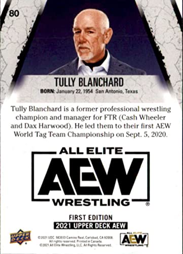 2021 Upper Deck All Elite Wrestling AEW #80 Tully Blanchard Official Trading Card | The Storepaperoomates Retail Market - Fast Affordable Shopping
