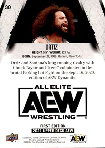 2021 Upper Deck All Elite Wrestling AEW #30 Ortiz Official Trading Card | The Storepaperoomates Retail Market - Fast Affordable Shopping